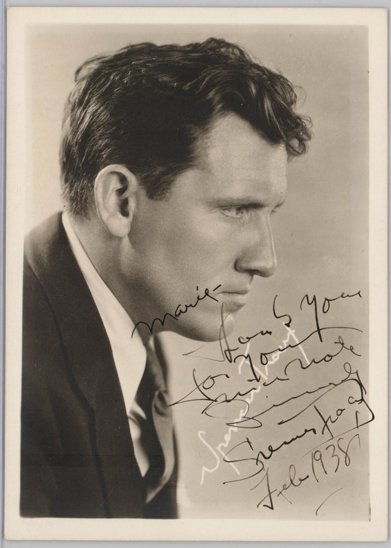 [Oscar] Spencer Tracy 5x7 Photo SIGNED BAS LOA (1 of 3)