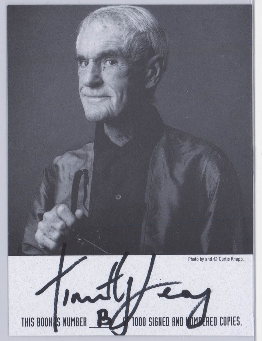 Timothy Leary 4x5 Photo SIGNED BAS COA (1 of 2)