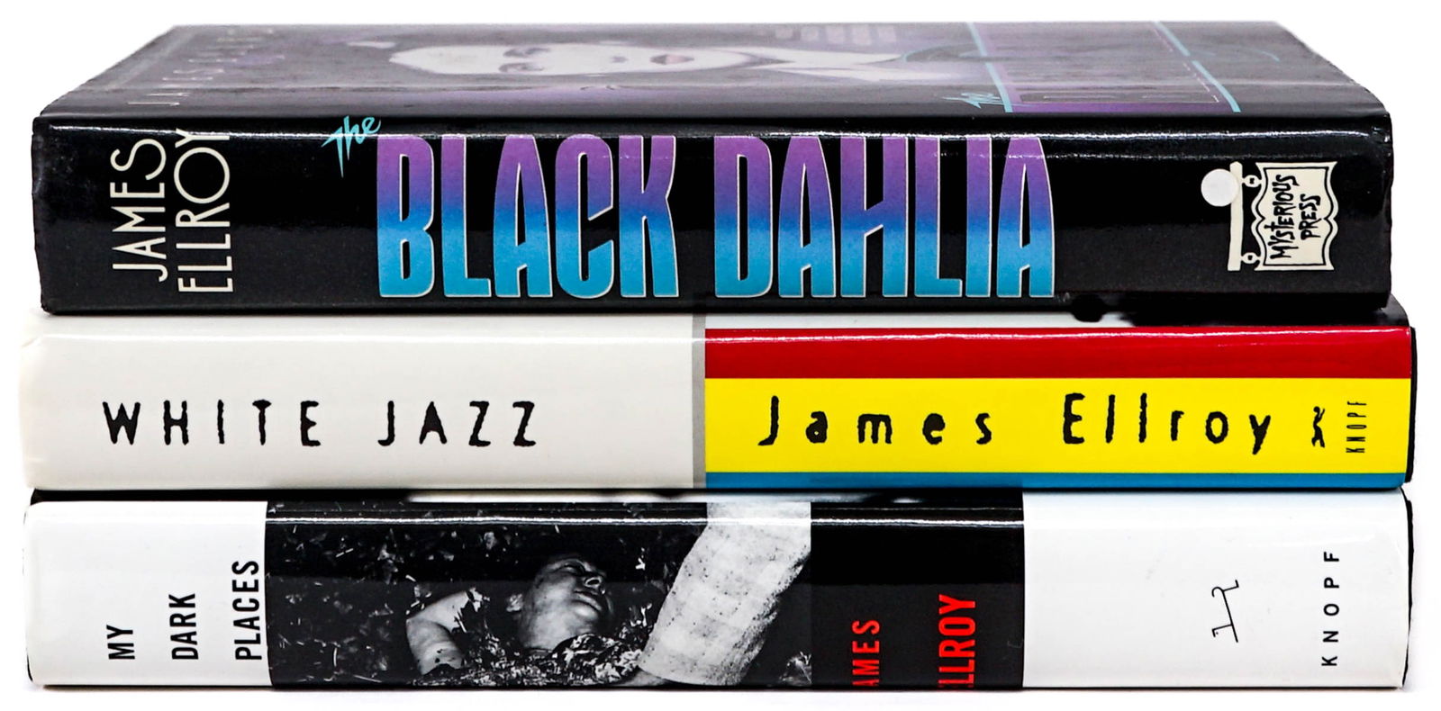 James Ellroy (3) Crime Novels SIGNED (1 of 2)