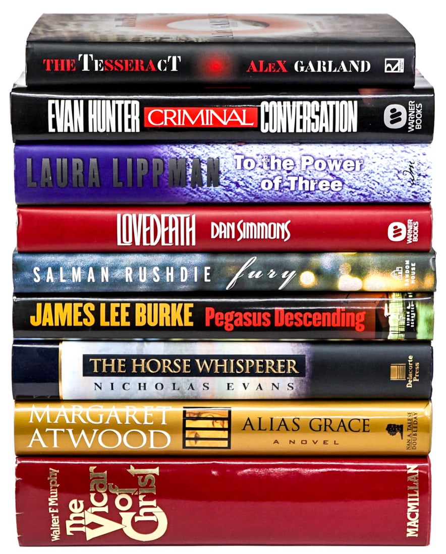 Mystery and Fiction (9) Novels SIGNED (1 of 1)