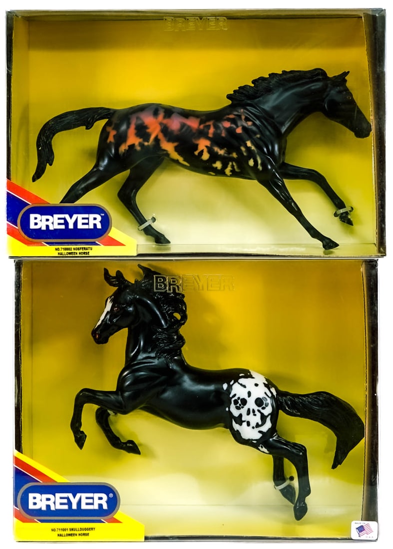 BREYER HORSES, #710002/711001 Halloween MIB (1 of 6)