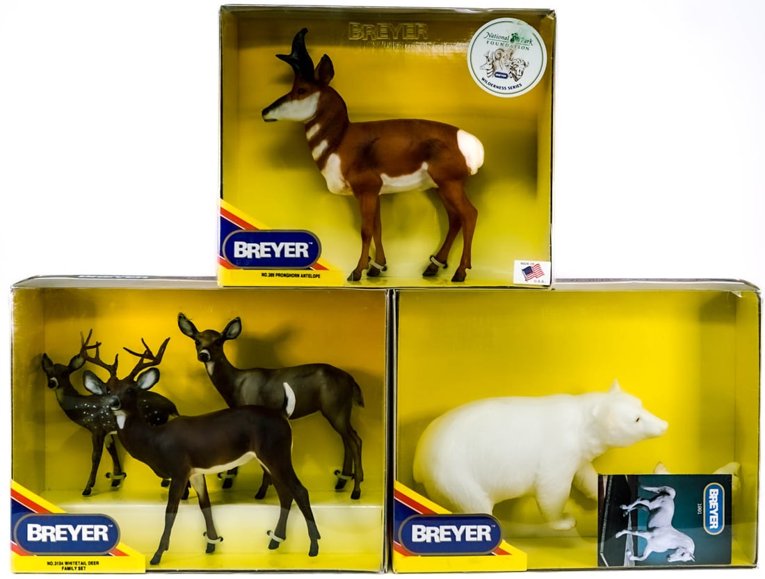 Breyer (3) Wildlife Sets MIB (1 of 5)