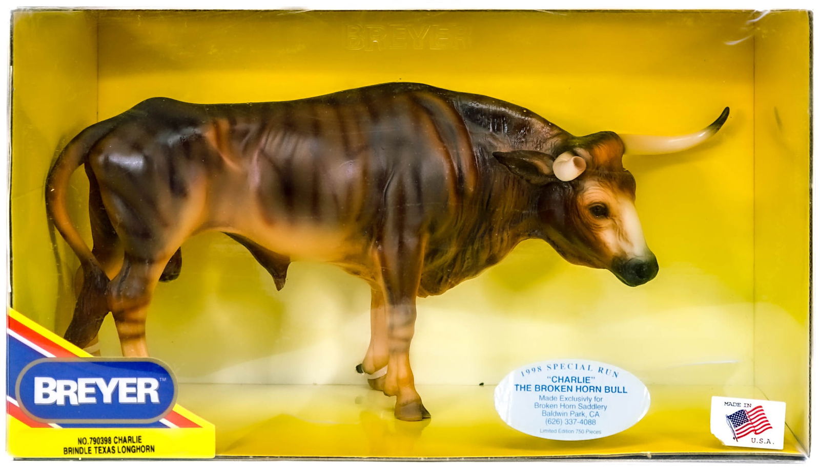 Breyer Collectible 790398 Longhorn 1998 LTD MIB (1 of 6)