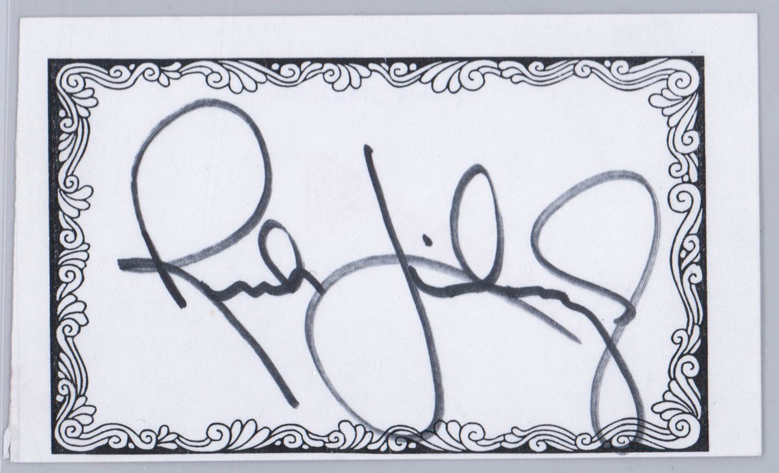 Rush Limbaugh Signed Bookplate UNUSED (1 of 2)