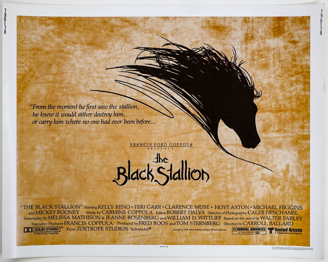 The Black Stallion Francis Ford Coppola Poster (1 of 1)