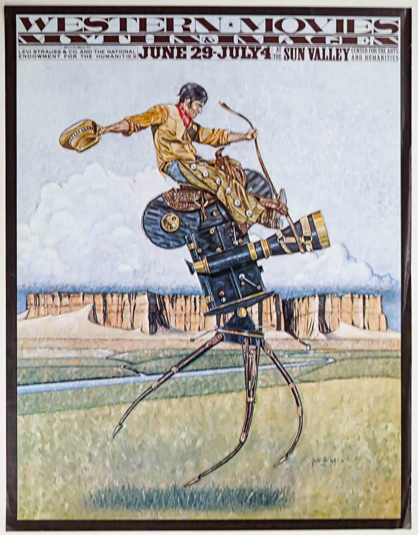 1976-77 Western Movie Sun Valley Poster (1 of 1)