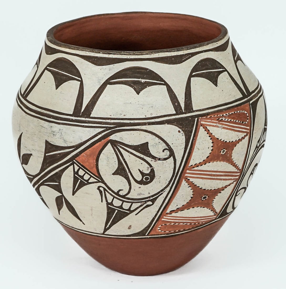 Juanita Pino (Zia, 1890-1987) Signed Pottery Jar (1 of 7)