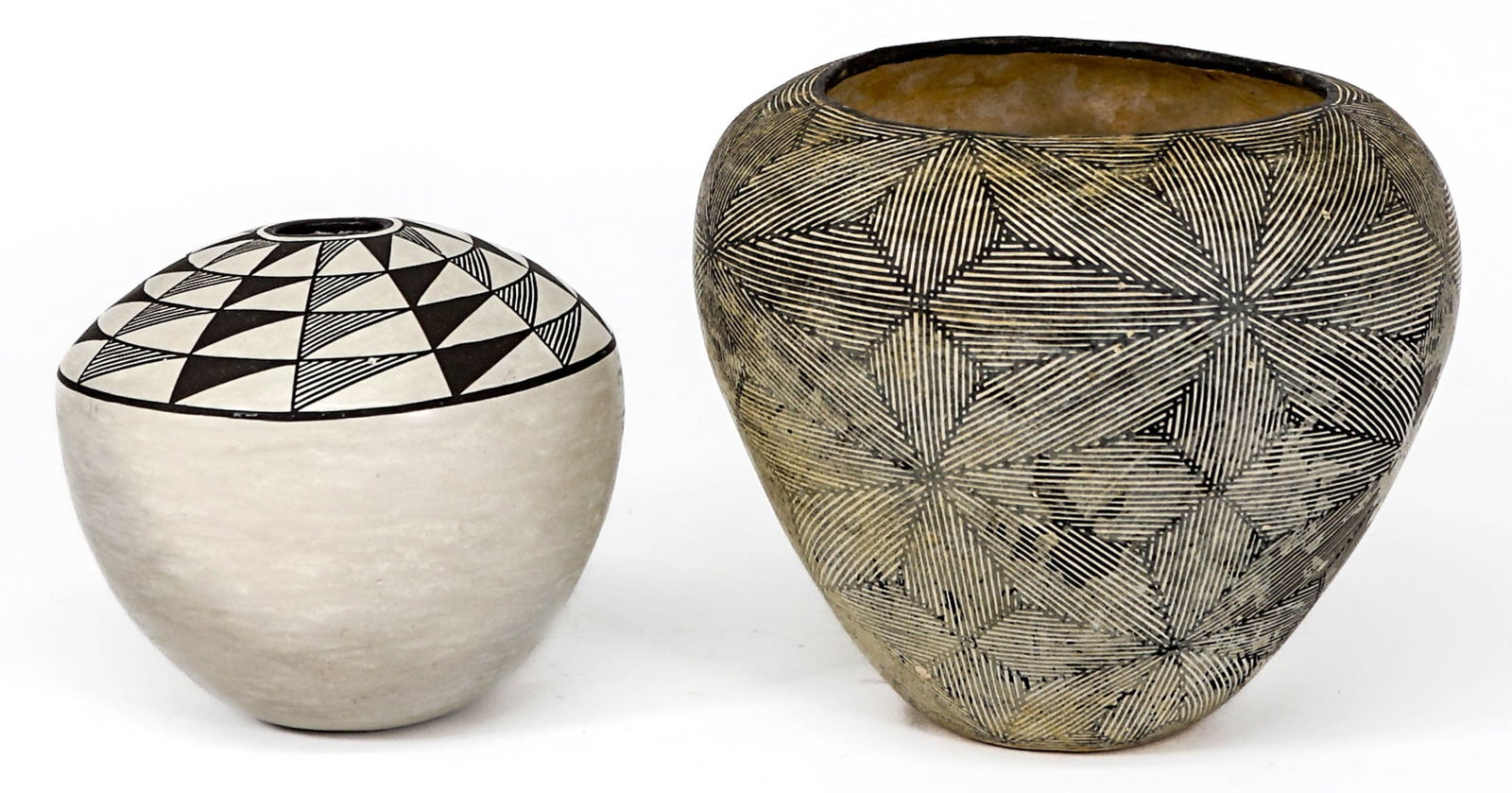 Anita Lowden & Sarah Garcia Acoma Vases (1 of 8)