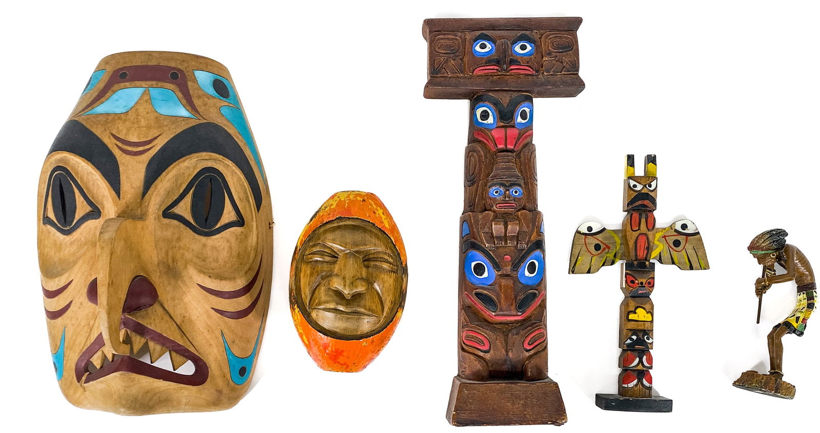 Carvings - Totems, Figure, Masks & Bouy (1 of 7)