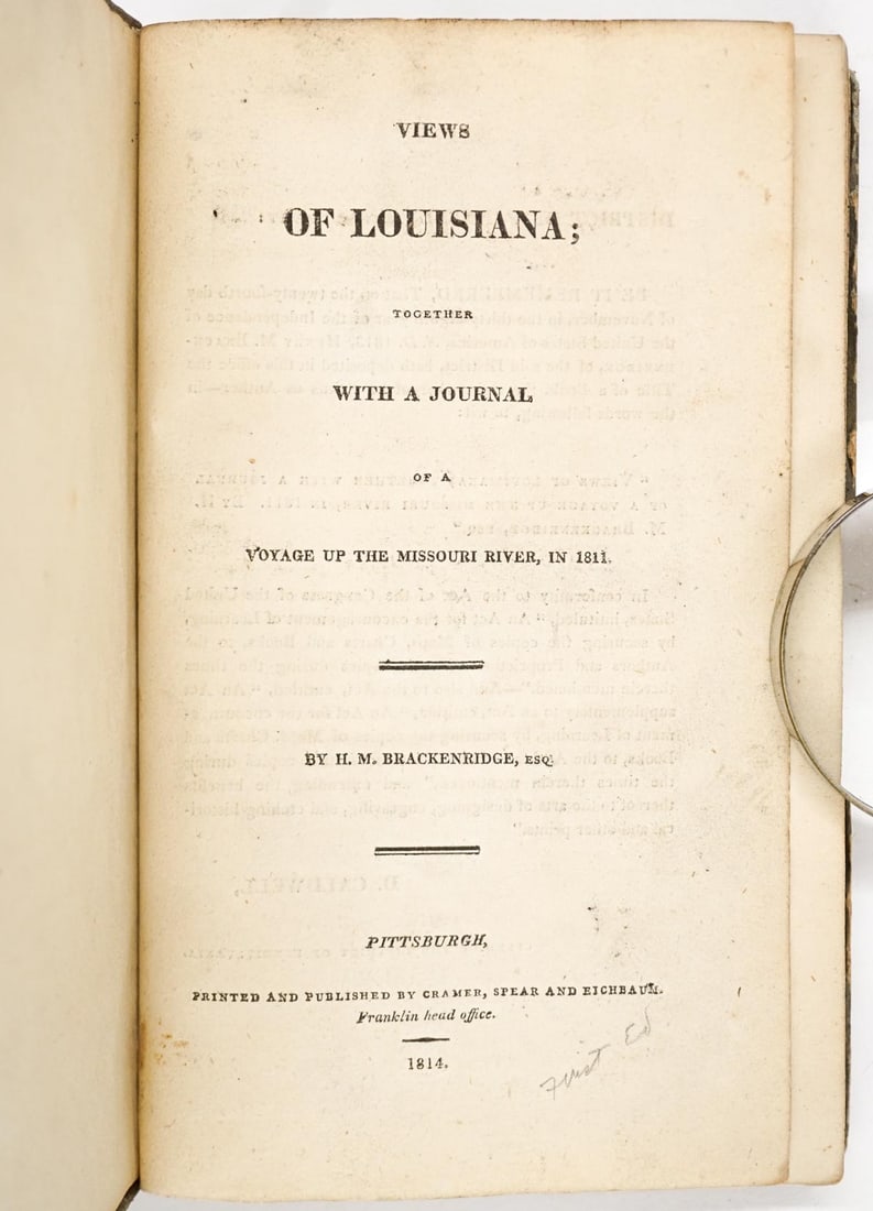 1814 Views of Louisiana, Together with a Journal (1 of 5)