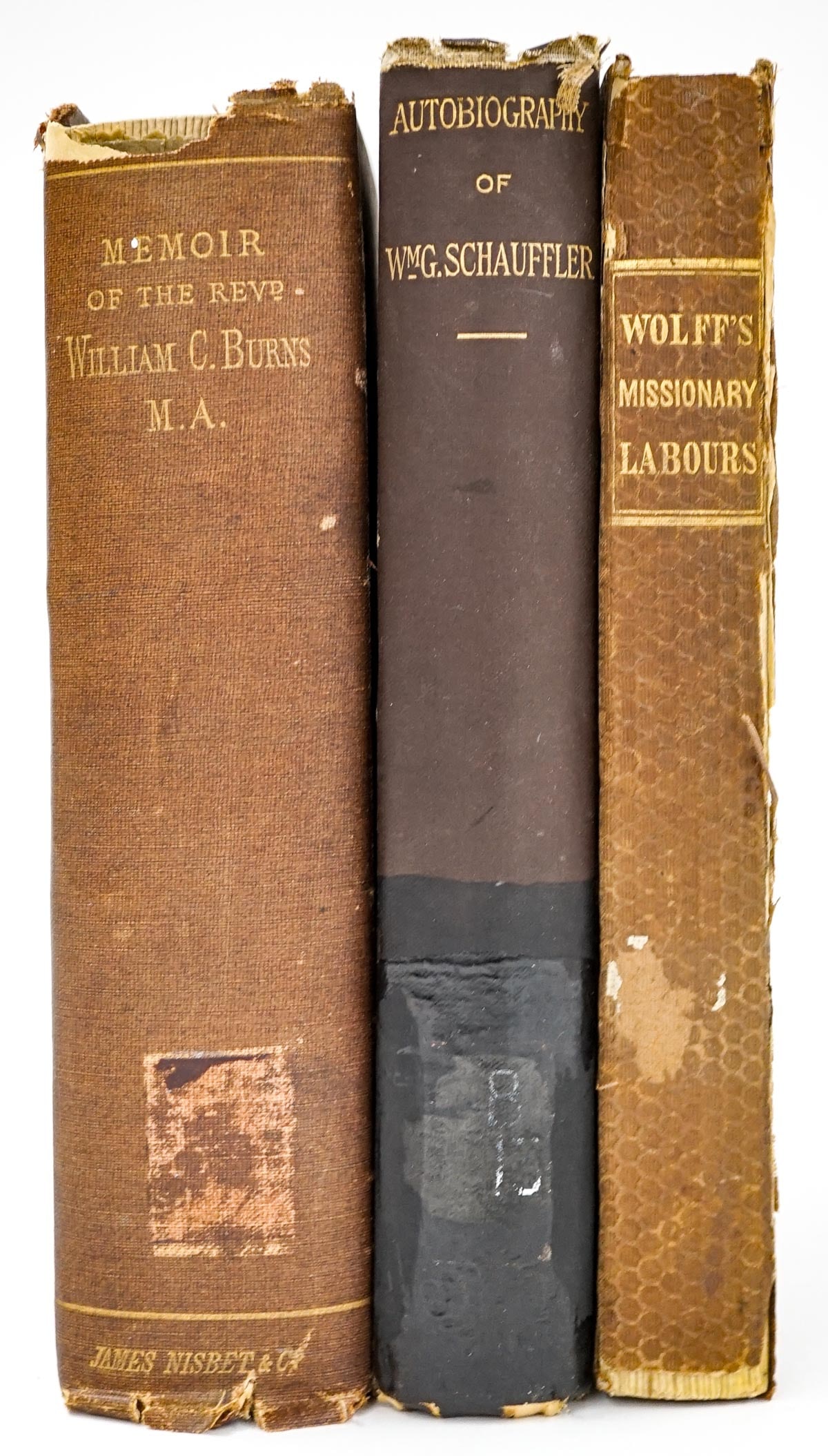 [Missionaries] Three Antique Hardcover Books (1 of 5)