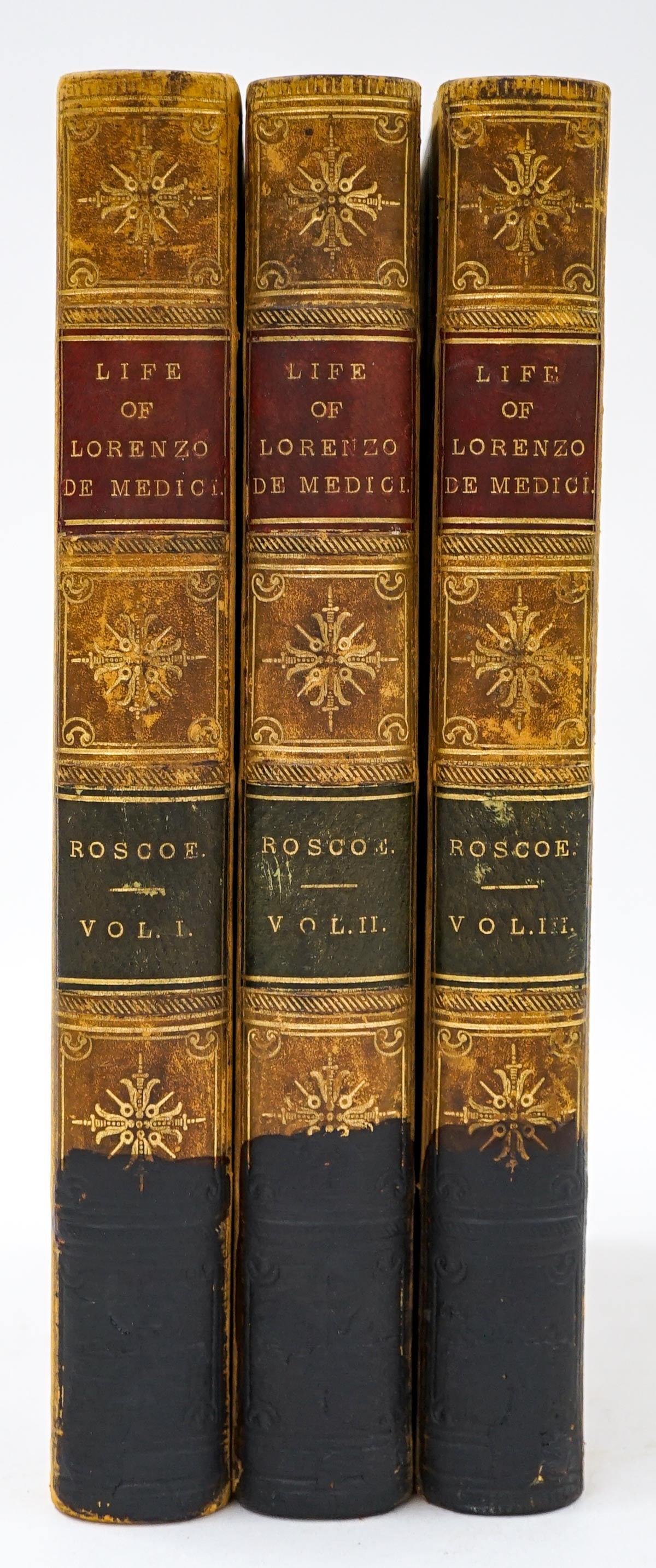 Life of Lorenzo De' Medici by Wm. Roscoe (3V) 1803 (1 of 8)