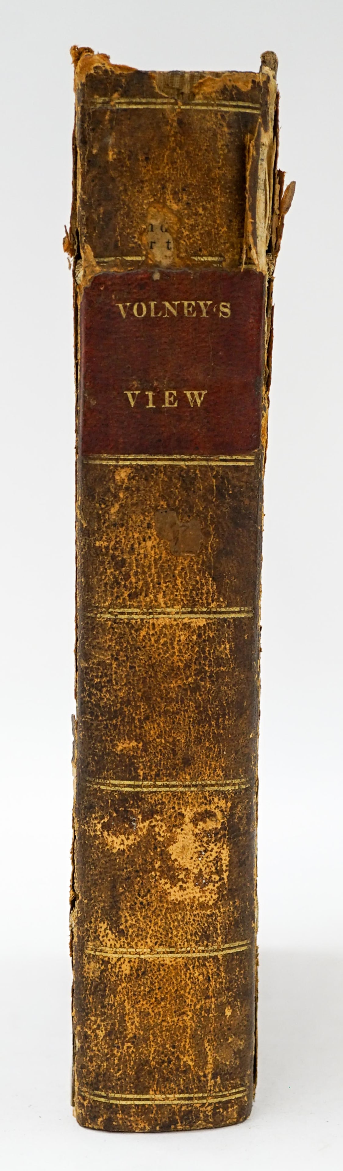 1804 View of the Soils and Climate U. S. [Volney] (1 of 8)