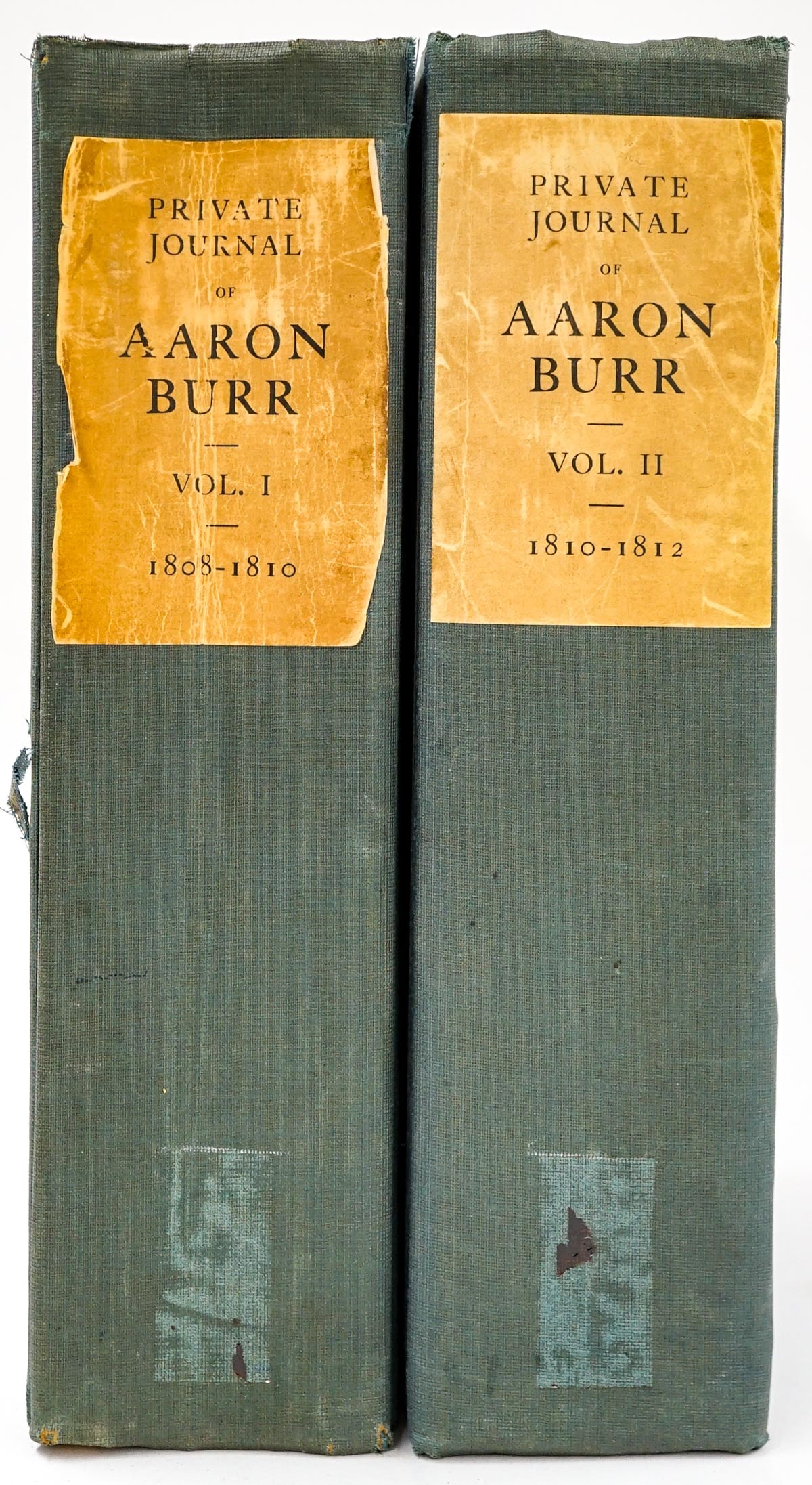 Aaron Burr 2 Volume Set. Bixby Signed & #'d (1 of 7)