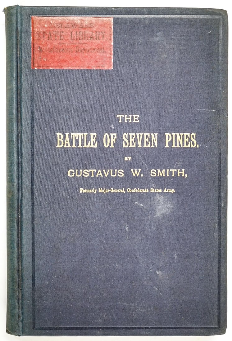 Battle of Seven Pines by Smith 1891 (1 of 5)