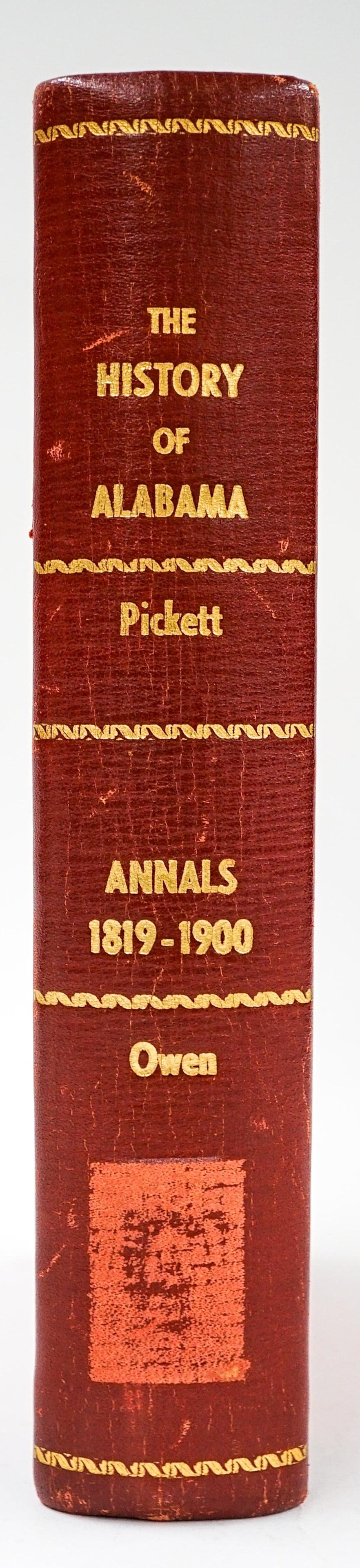 History of Alabama by Pickett and Owen 1900 (1 of 6)