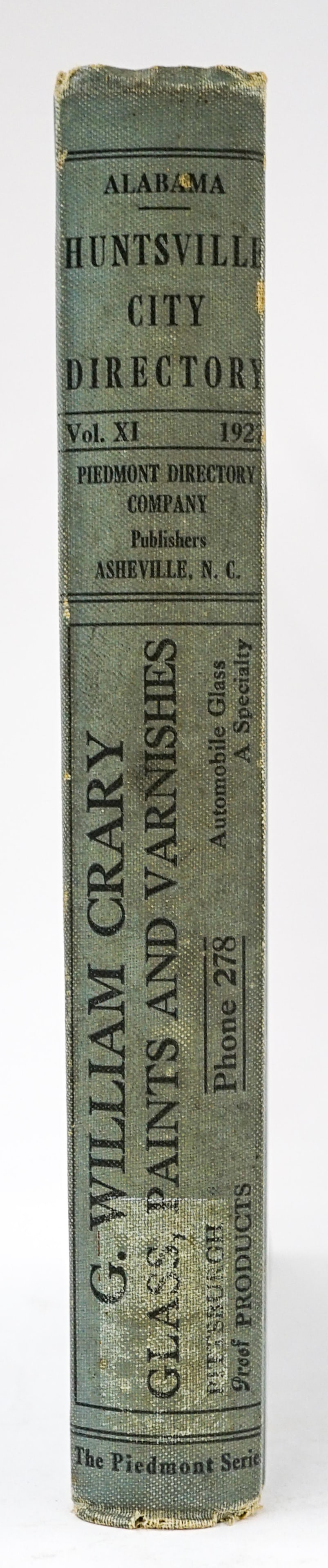 1927 Huntsville, Alabama City Directory (1 of 8)