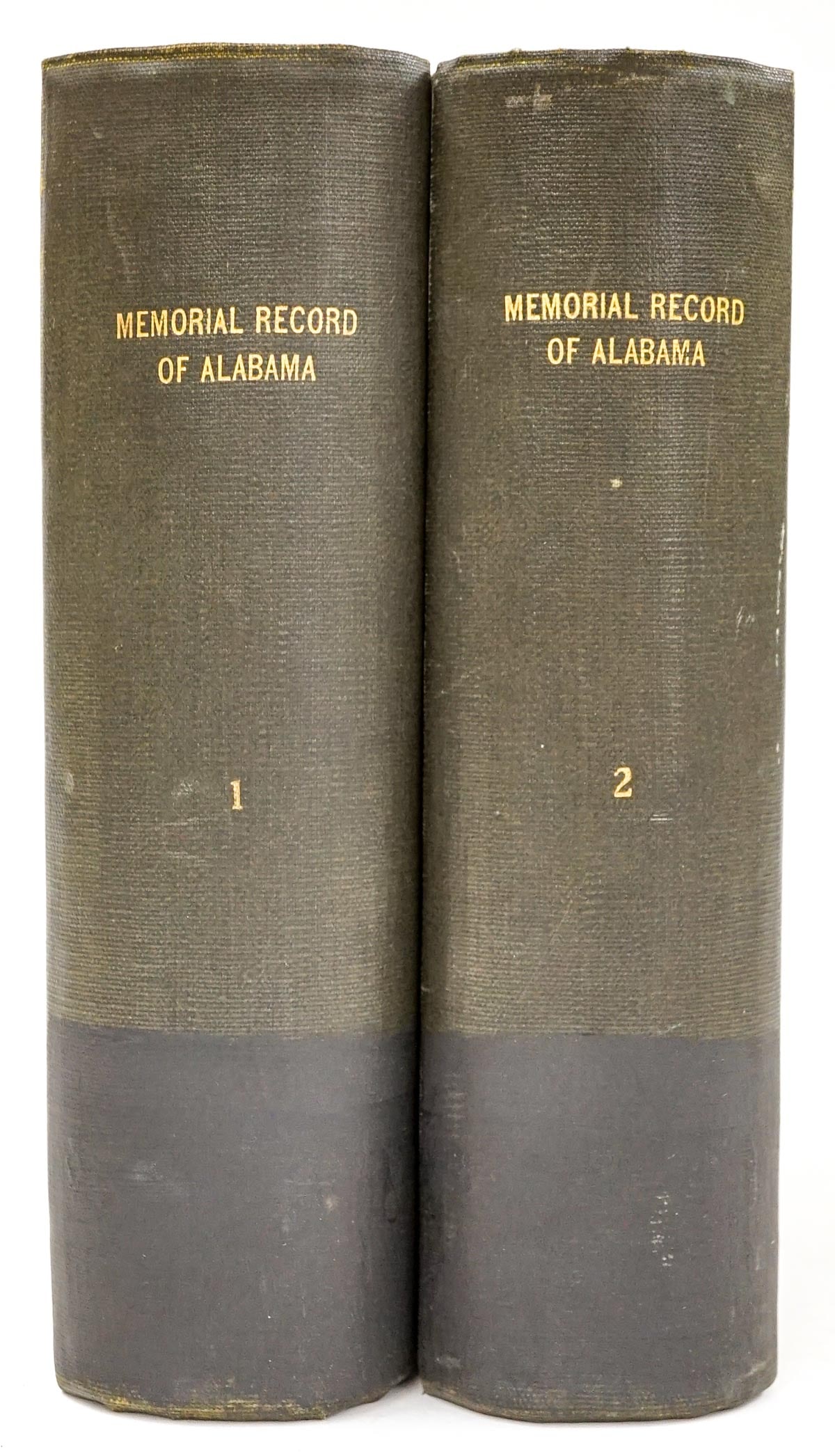 Memorial Record of Alabama (2V Set) 1893: Two (2) volume set Memorial Record of Alabama - a Concise Account of the State's Political, Military, Professional and Industrial Progress, Together With The Personal Memoirs of Many of Its People. 18