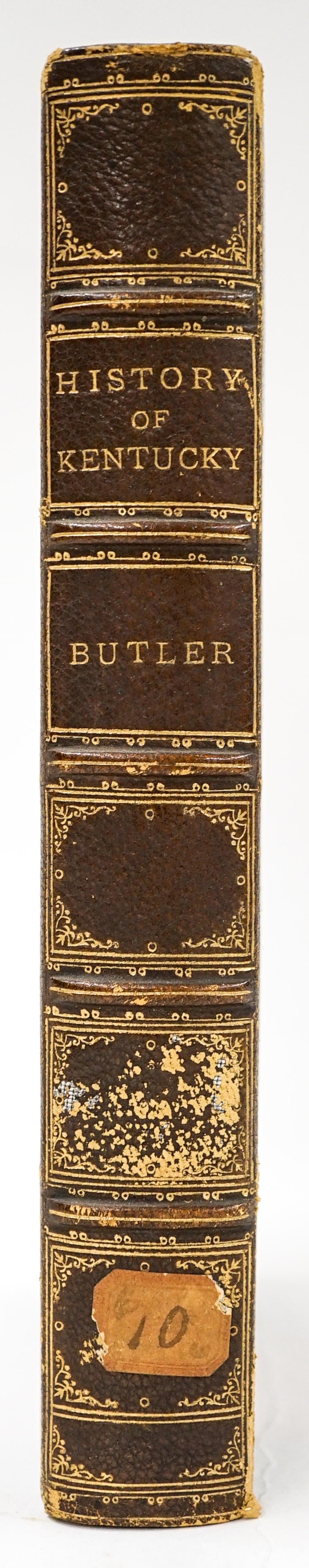 A History of The Commonwealth of Kentucky 1834: A History of The Commonwealth of Kentucky by Mann Butler. Published by Wilcox, Dickerman & Co, Louisville. 1834. First Edition. First issue. 396 pages. Measures 7.75 x 5 inches. Finely Rebound in 3/4 