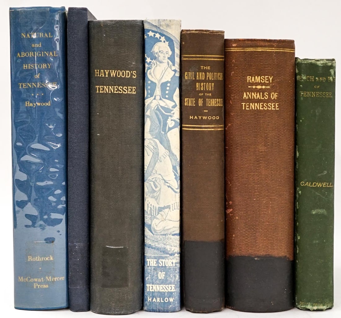 (7) Vintage Books on Tennessee (1 of 4)