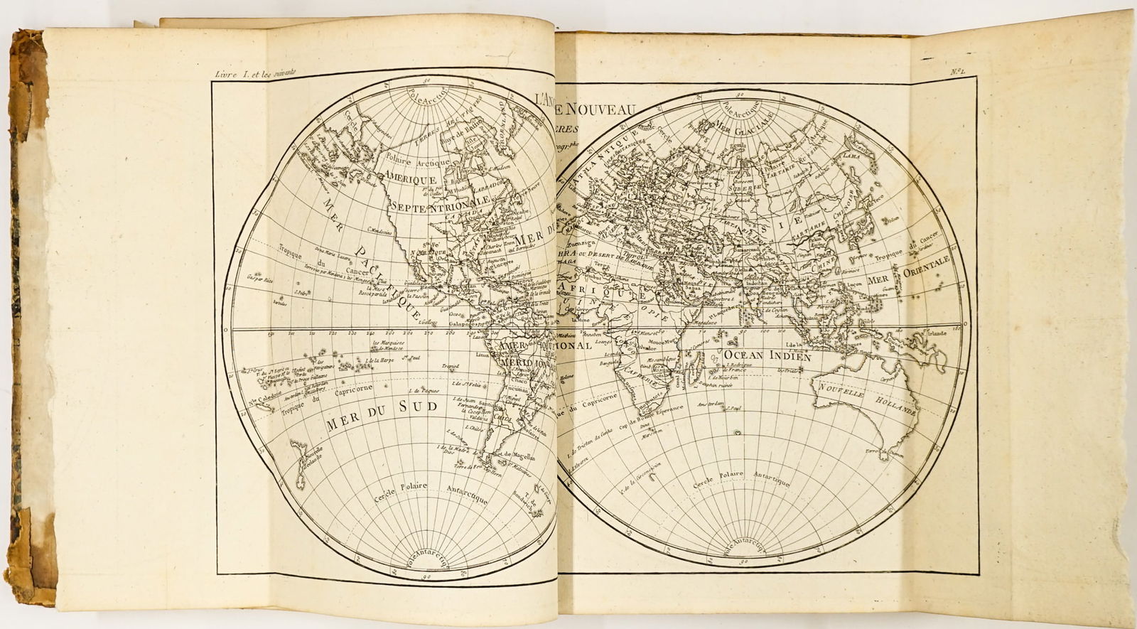 1780's Atlas de Toutes les Parties Connues (1 of 13)