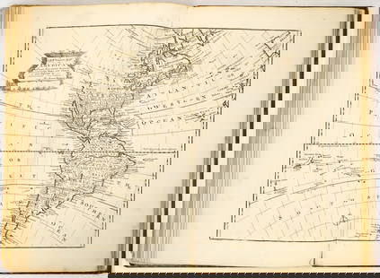 1752 A Complete Atlas. Scarce Important Atlas: BOWEN, Emanuel (d. 1767). A Complete Atlas, or a Distinct View of the Known World. London: William Innys et al, 1752. 68 engraved maps, including 47 double-page. An Accurate Map of the West Indies.