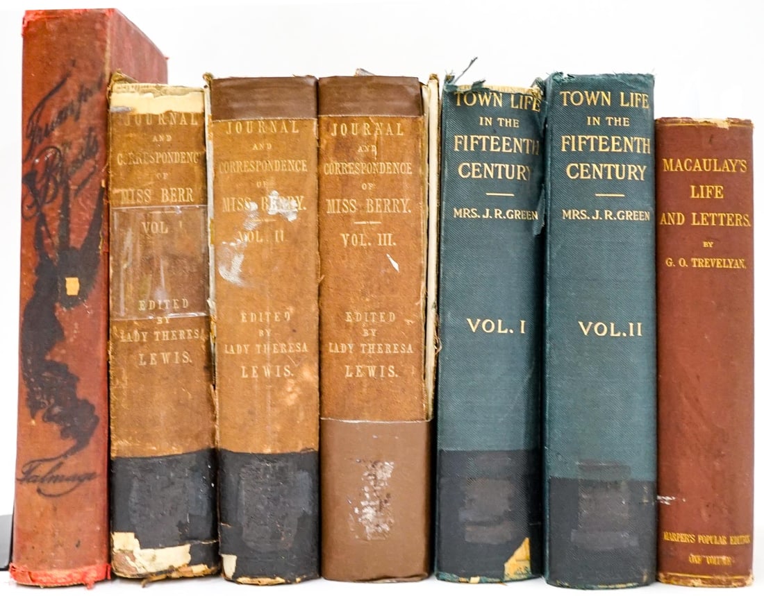 Antique (7) History Books [England] (1 of 4)