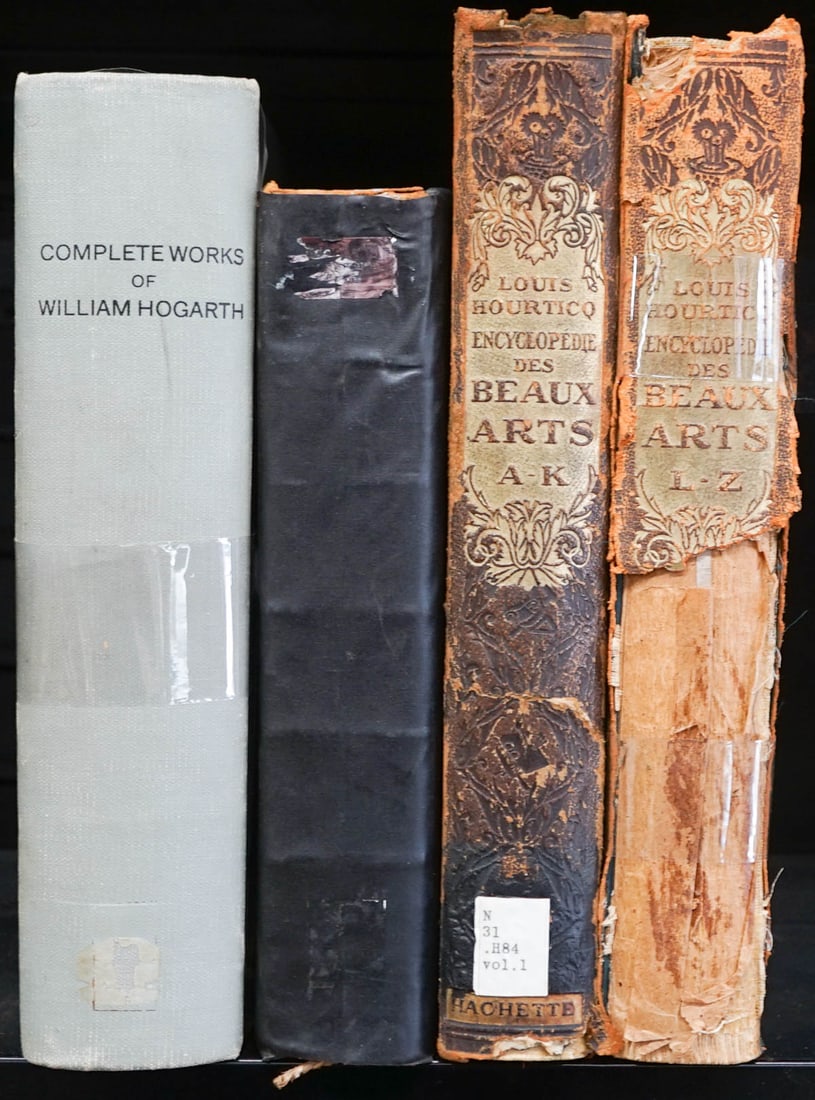 Antique (4) Books [Art] (1 of 1)