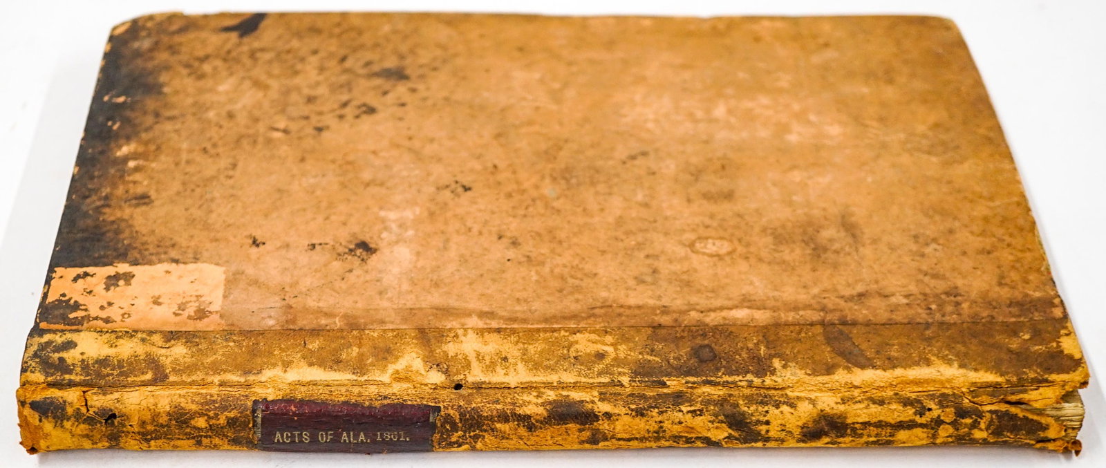 [CIVIL WAR - ALABAMA] Acts Called Session 1861: [CIVIL WAR - ALABAMA] Acts of the Called Session of the General Assembly of Alabama, Held in the City of Montgomery, Commencing on the Second Monday in January, 1861. Montgomery: Shorter & Reid, 1861.