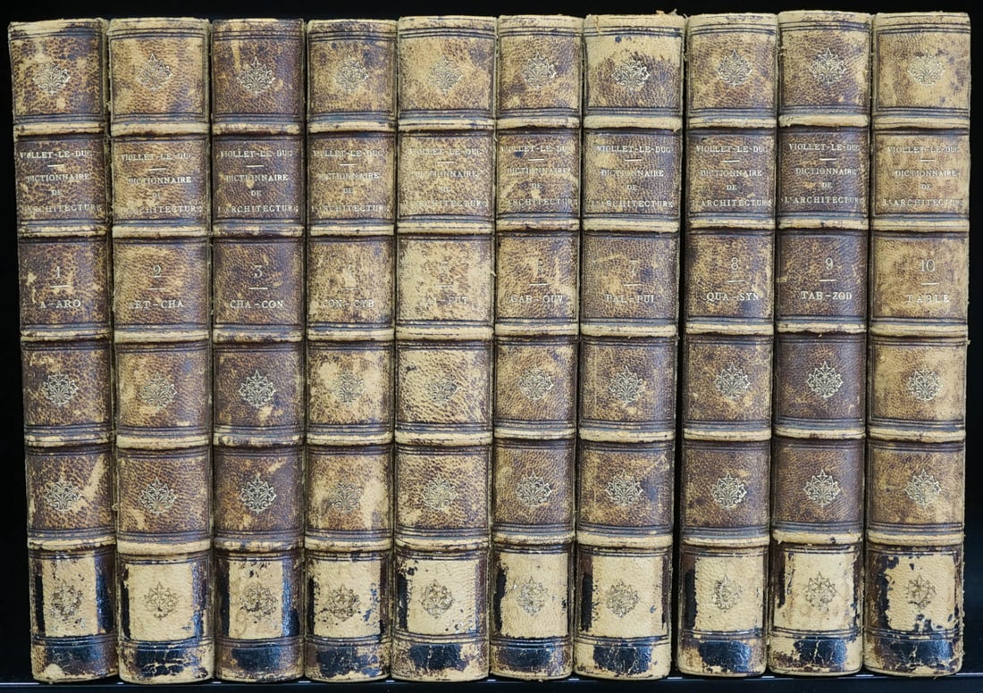 L'Architecture M. Viollet-Le-Duc (10V] 1858-59 (1 of 5)