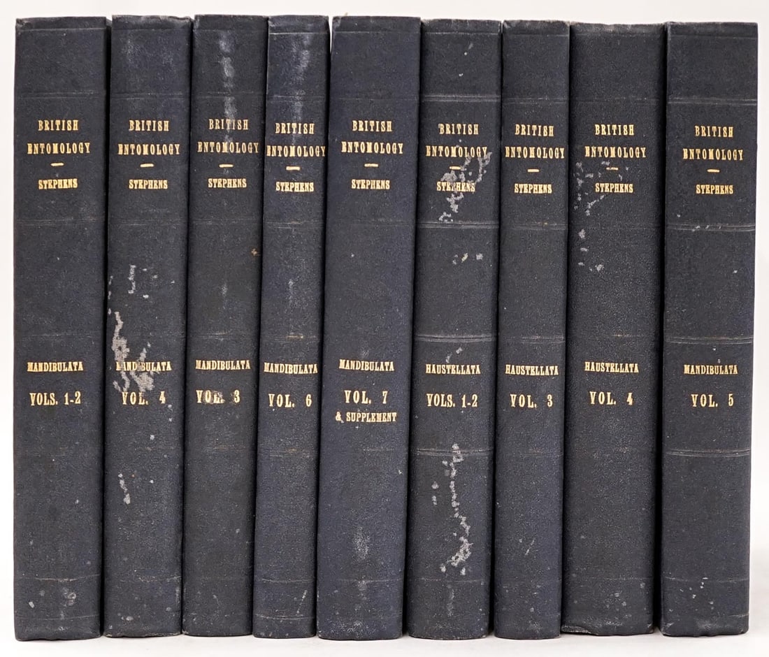 British Entomology 12 Volumes in 9, 1828-1835 (1 of 7)