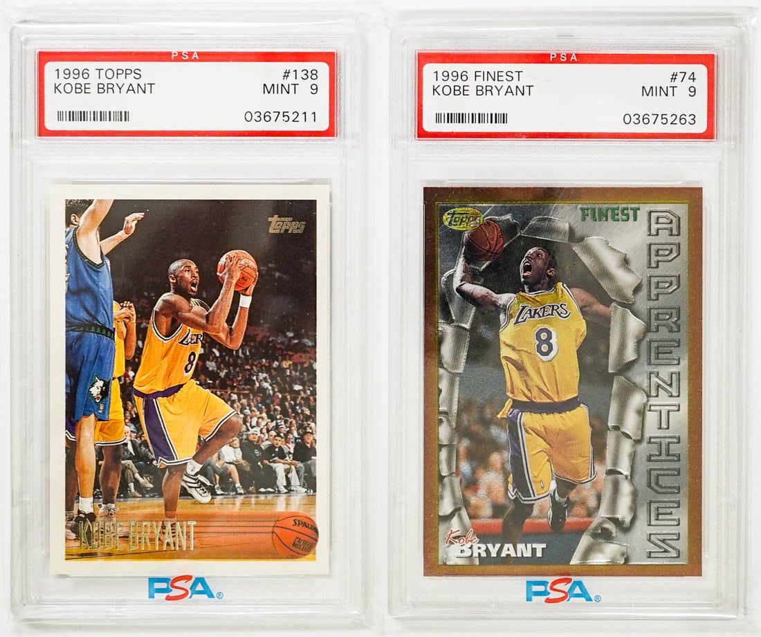 【NBA】Kobe Bryant 1996 Topps #138RC PSA9 1996 Topps Basketball #138 Kobe Bryant Rookie PSA 9 | eBay