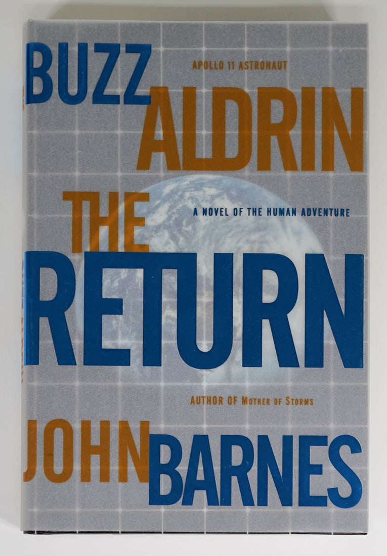 Buzz Aldrin Signed Hardcover Book. Beckett LOA (1 of 6)