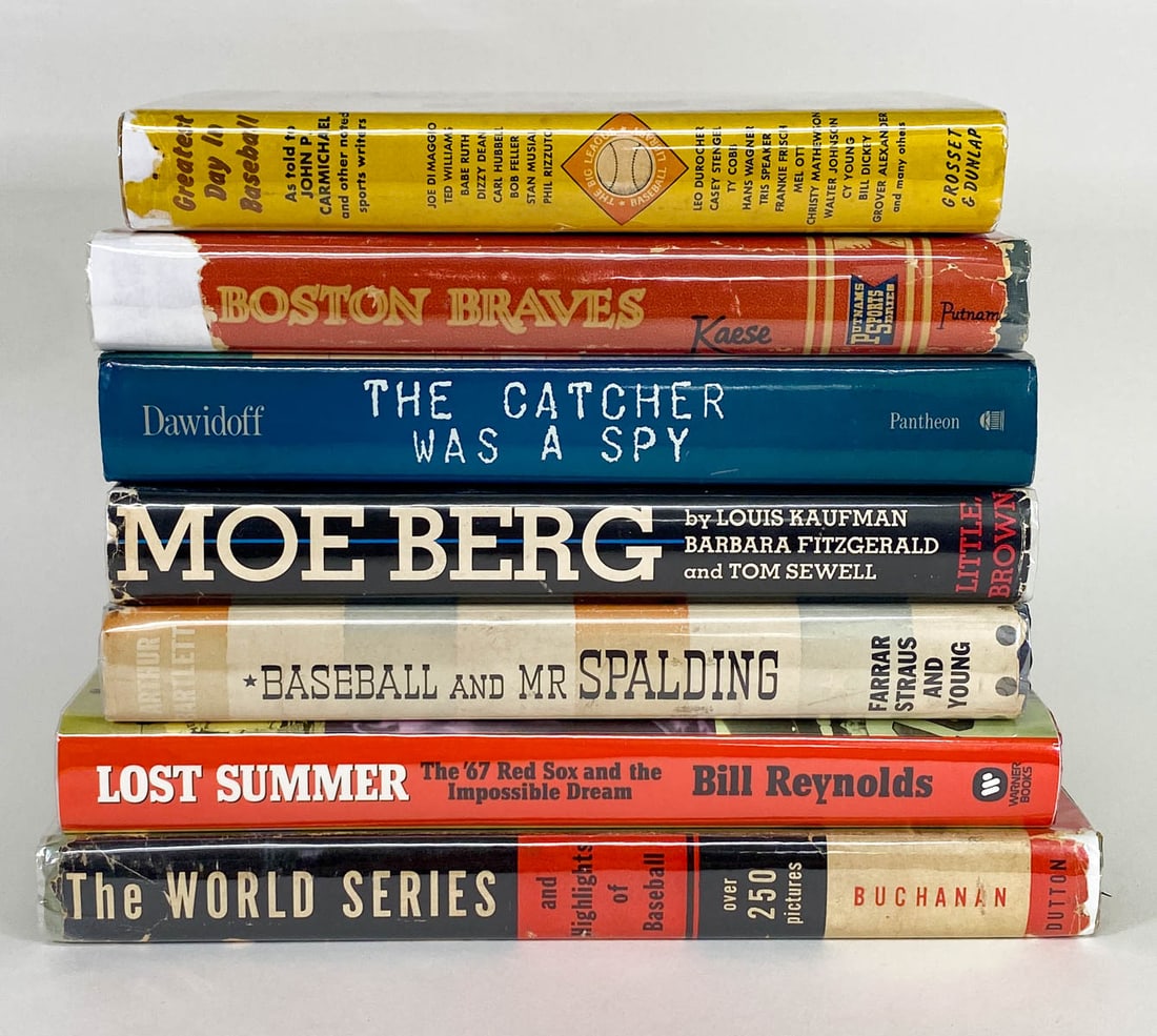 Baseball Hardcover Books with Dust Jackets (1 of 15)