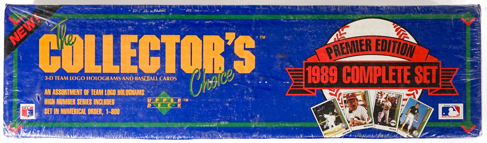 1989 Upper Deck Premier Edition SEALED (1 of 3)