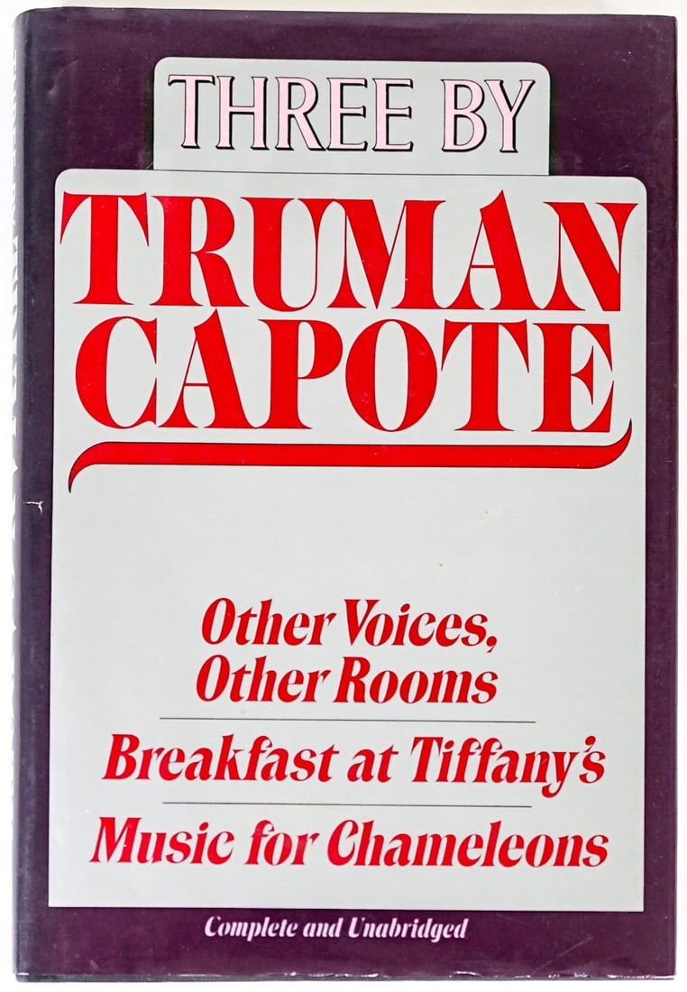 Three by Truman Capote 1985 First Edition DJ (1 of 5)