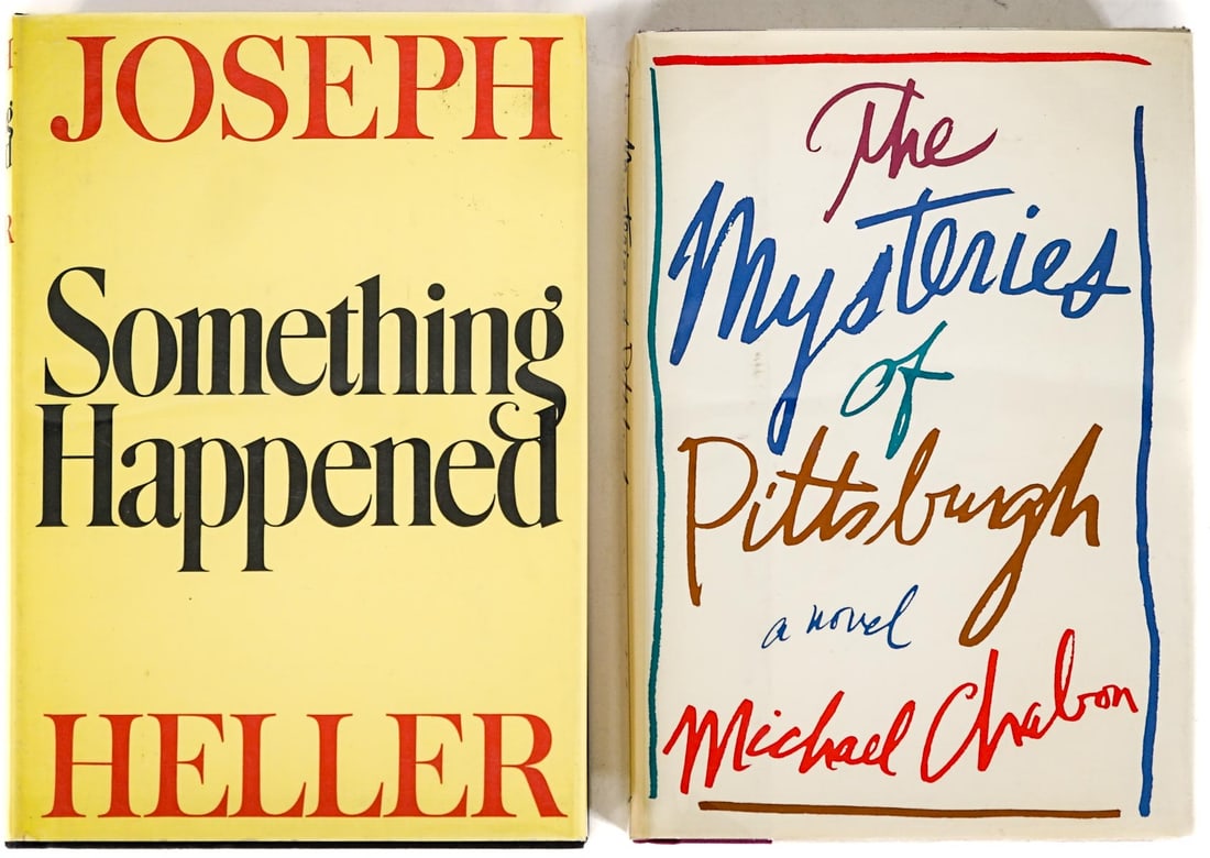 Author INSCRIBED (2) Novels [Joseph Heller] (1 of 7)