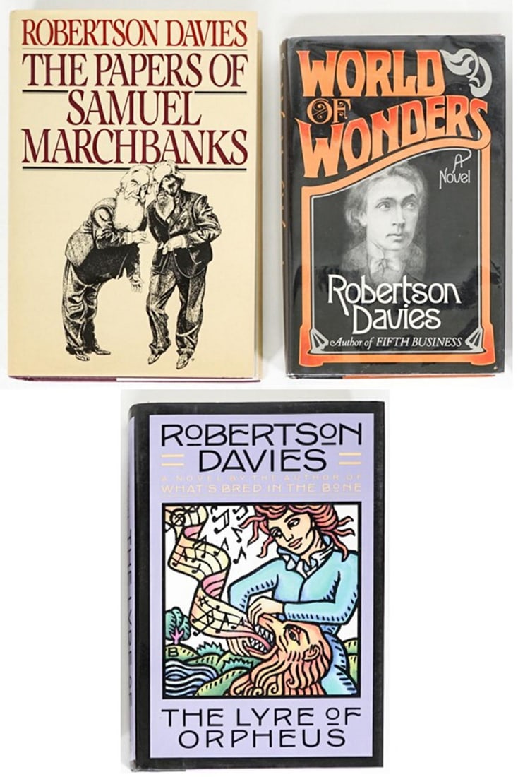 Robertson Davies (3) SIGNED / INSCRIBED Books (1 of 9)