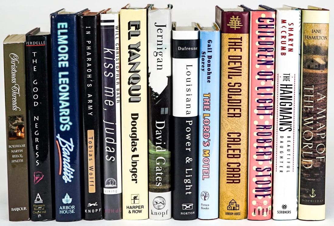 Author SIGNED (13) Novels 1st Editions (1 of 1)