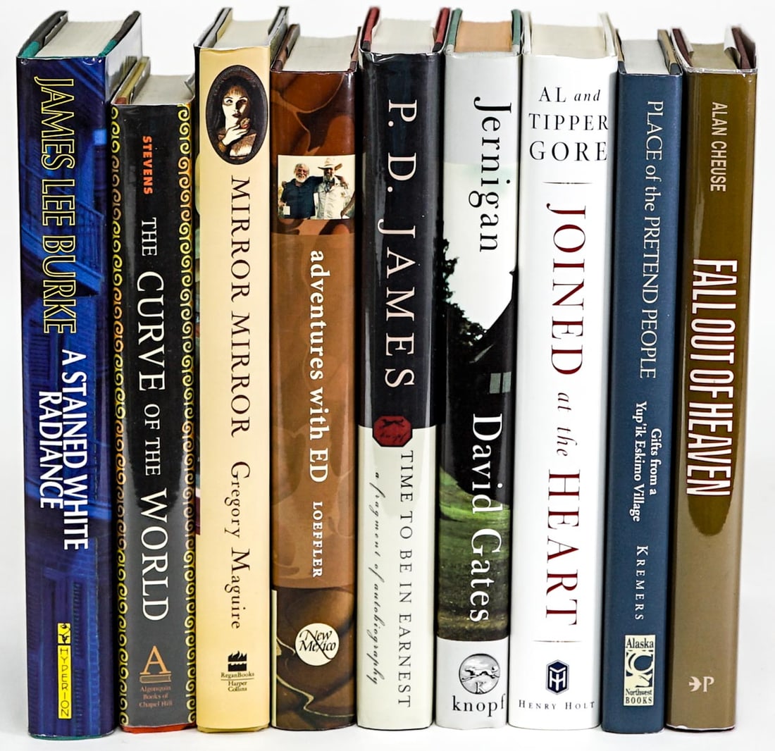 Author SIGNED (9) Books Fiction and Non-Fiction (1 of 1)