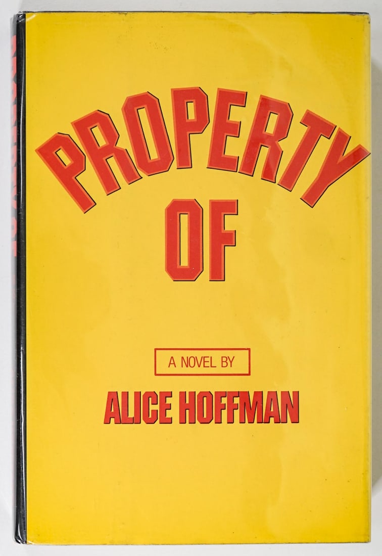 Alice Hoffman Property Of SIGNED First Edition (1 of 5)