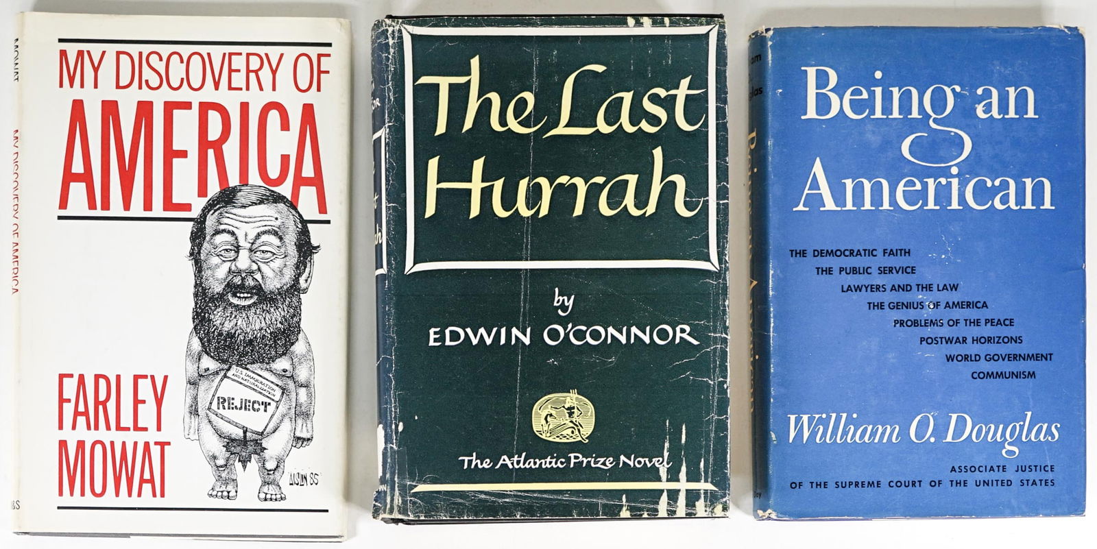 William O. Douglas, Edwin O'Connor SIGNED (1 of 9)