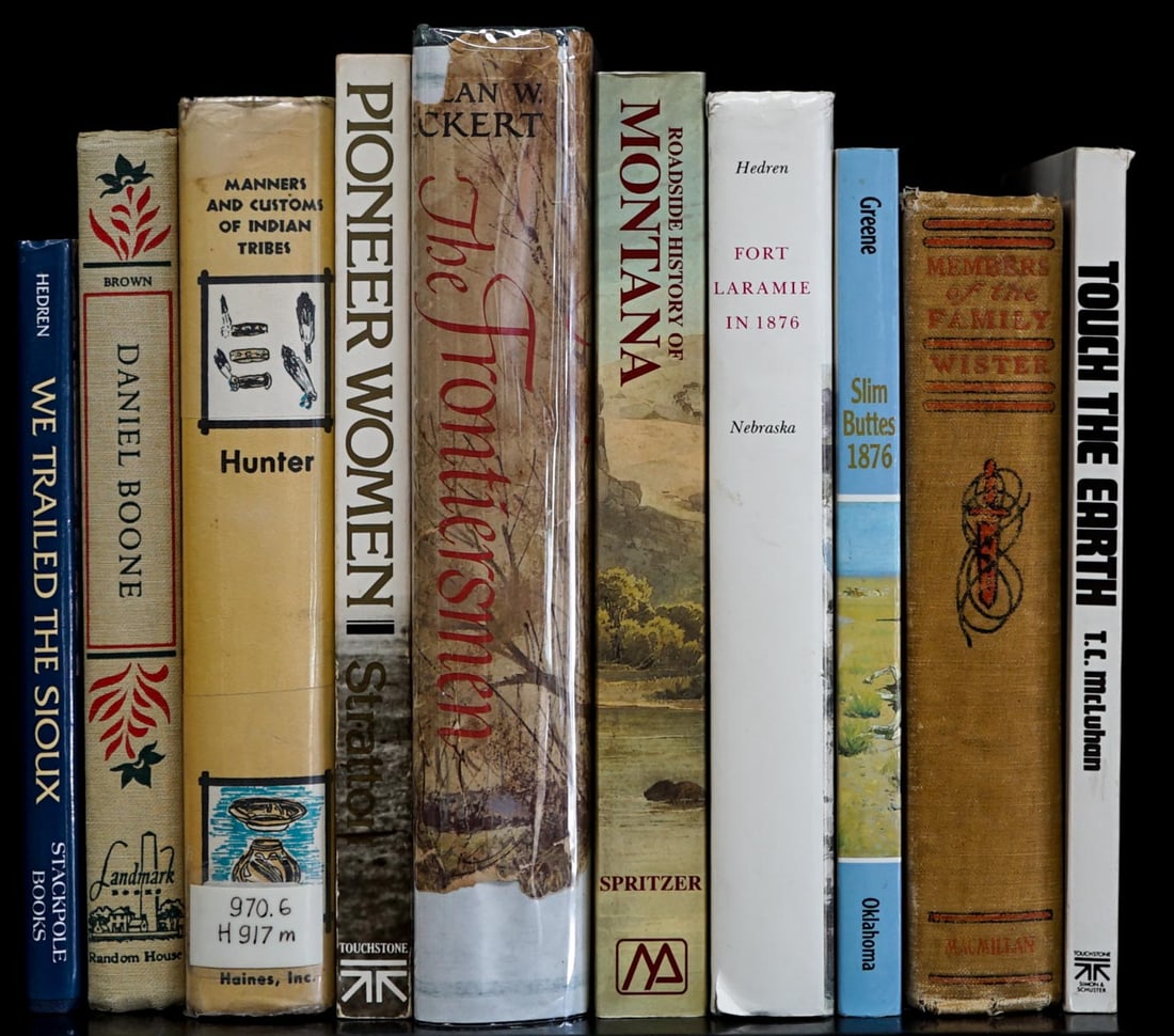 Western Americana (10) Books (1 of 1)