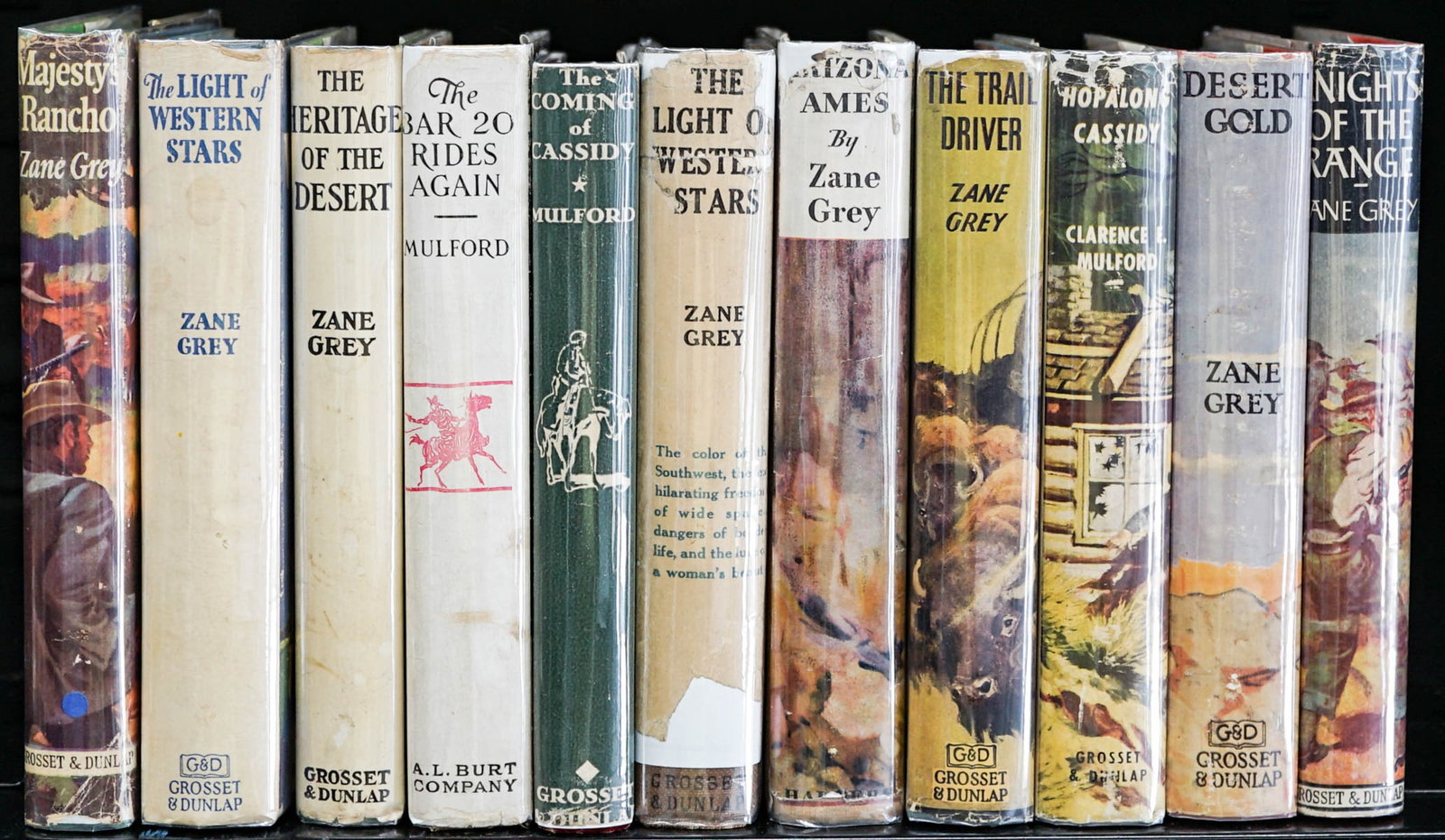 Vintage Zane Grey & Western Novels (11) (1 of 1)