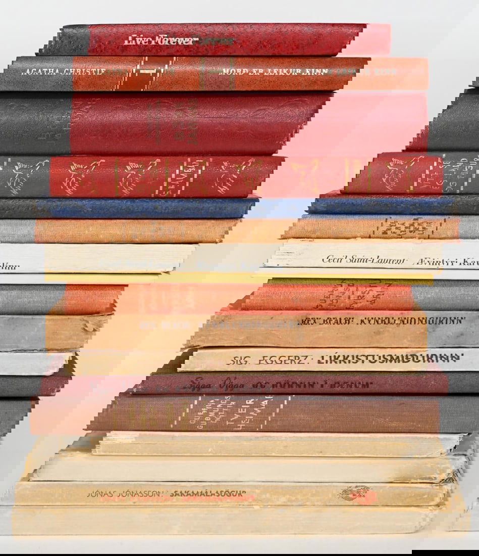 Icelandic (18) Books [Hard and Softcover] (1 of 1)