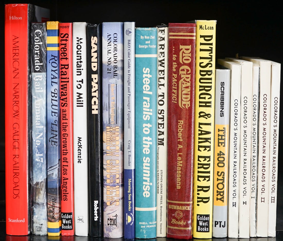 Shelf Lot Railroadiana Books (1 of 1)