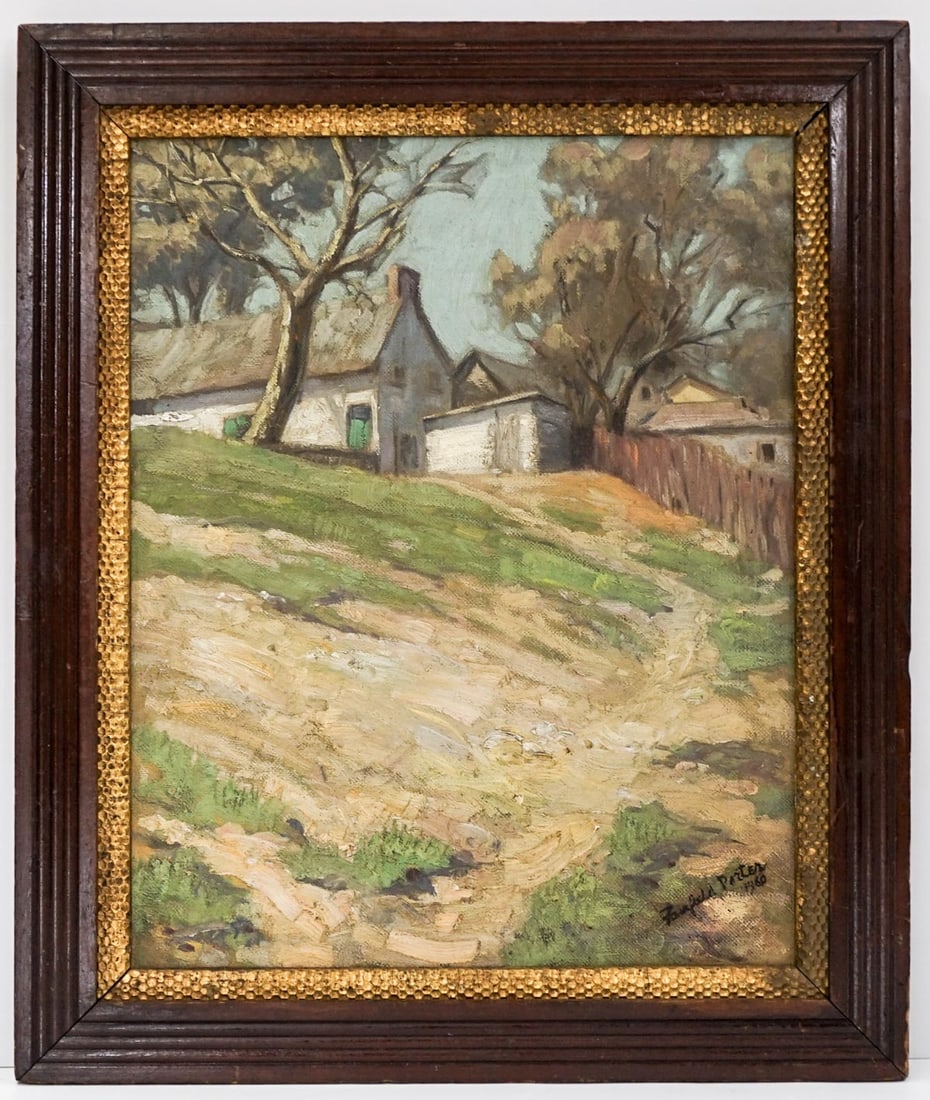 Fairfield Porter Signed & Dated Original Oil (1 of 5)