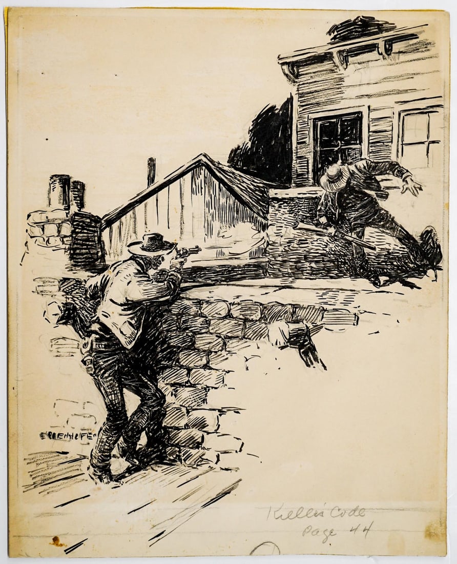 Nick Eggenhofer Original Illustration Art (1 of 4)