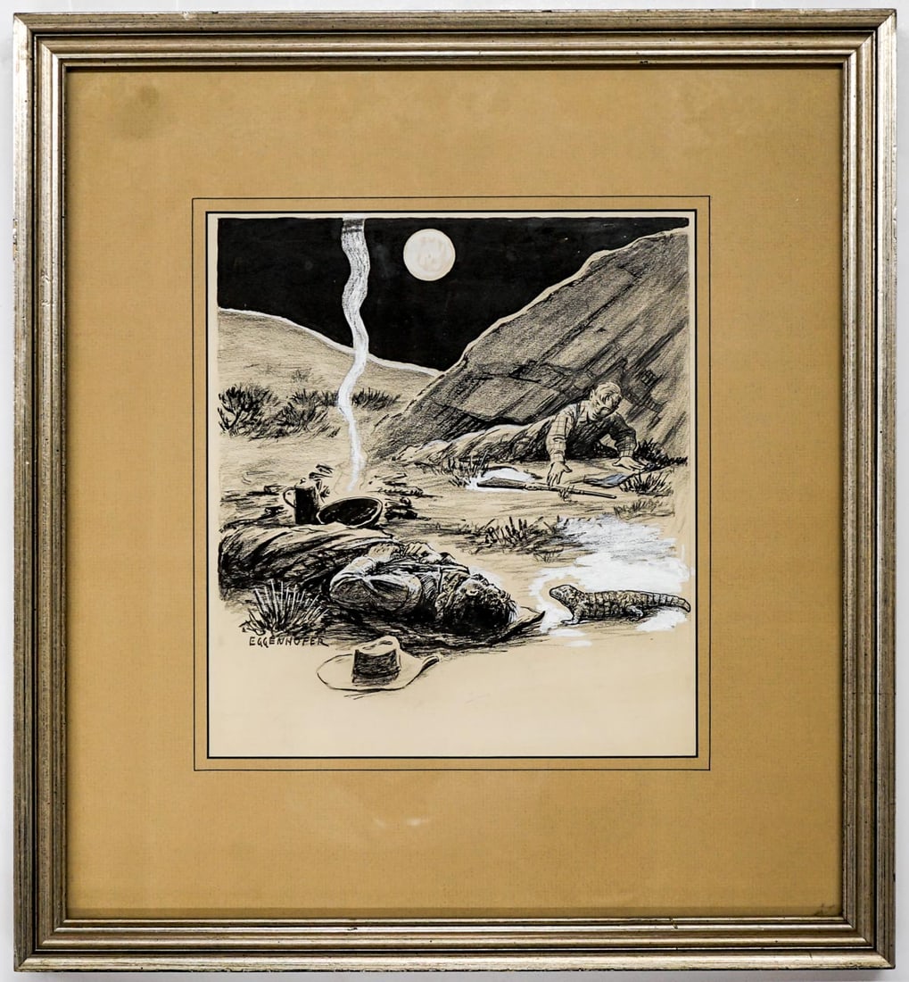 Nick Eggenhofer Original Illustration Art (1 of 3)