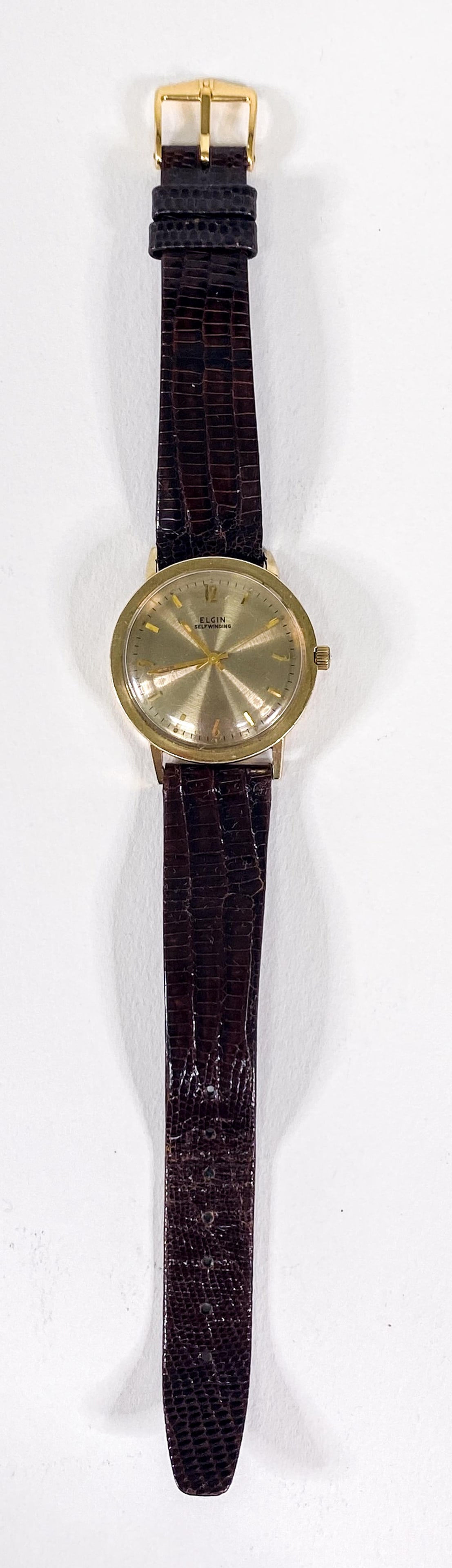 Vintage Elgin Self Winding 761 27 Jewels 10k Gold. (1 of 4)